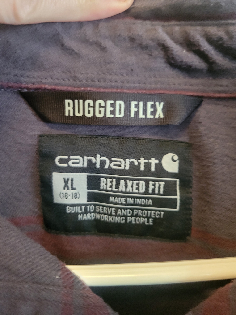 Carhartt - Women's Rugged Flex Relaxed Fit Flannel Tunic - Picture 4 of 4